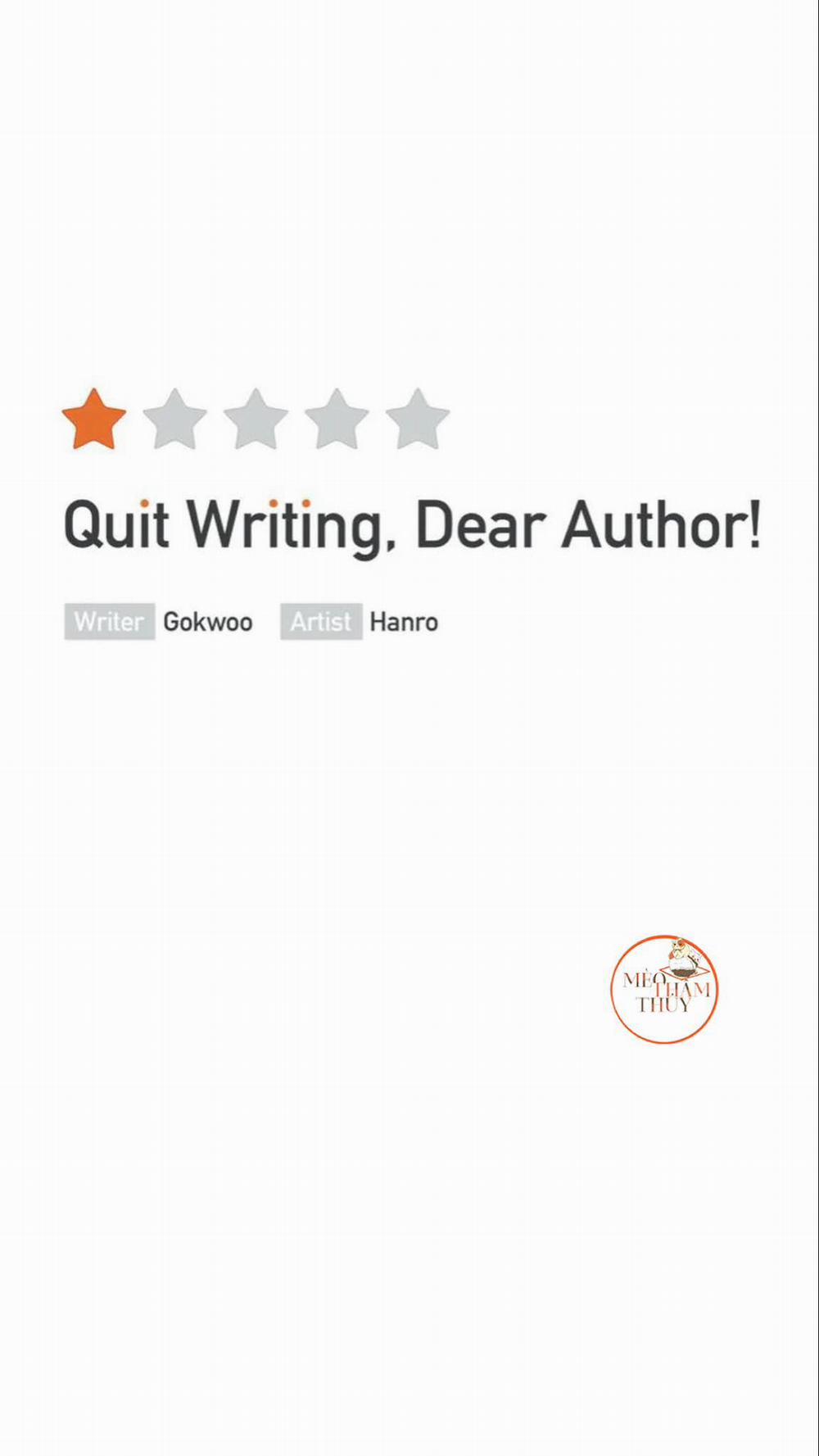 Đừng Viết Nữa, Tác Giả Thân Mến! 18 trang 7