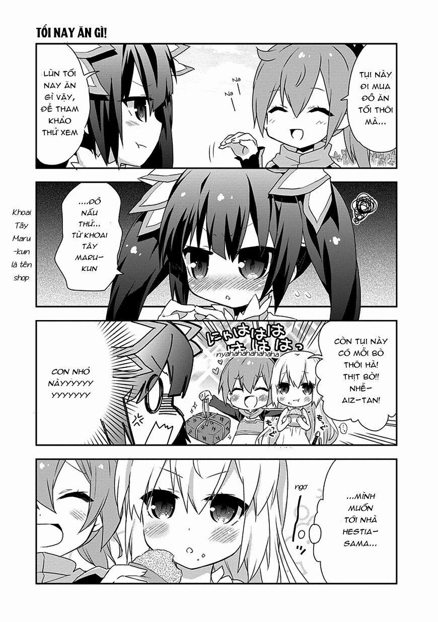 Dungeon Ni Deai O Motomeru No Wa Machigatte Iru Darou Ka 4Koma – Days Of Goddess 2 trang 5