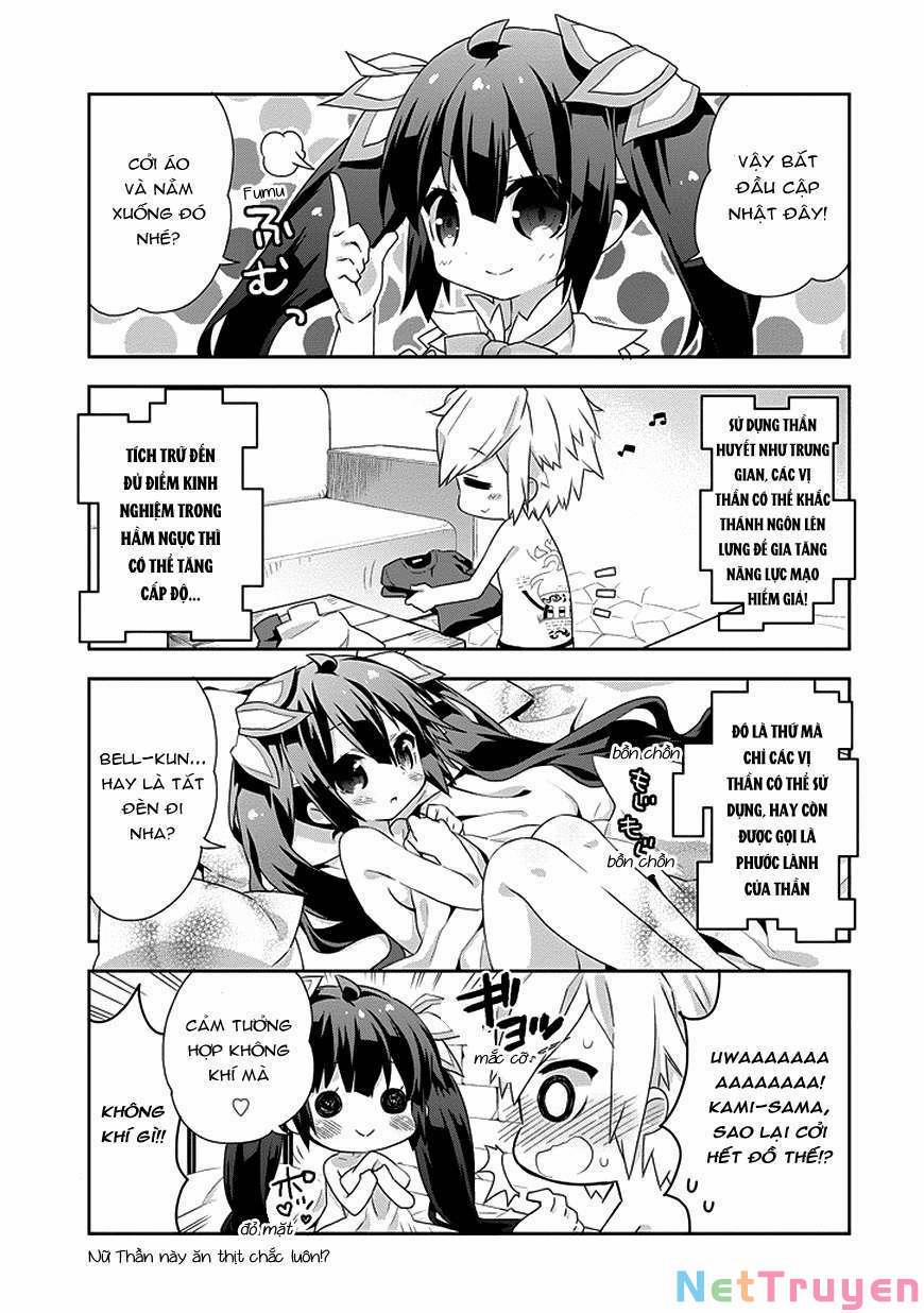 Dungeon Ni Deai O Motomeru No Wa Machigatte Iru Darou Ka 4Koma – Days Of Goddess 3 trang 5