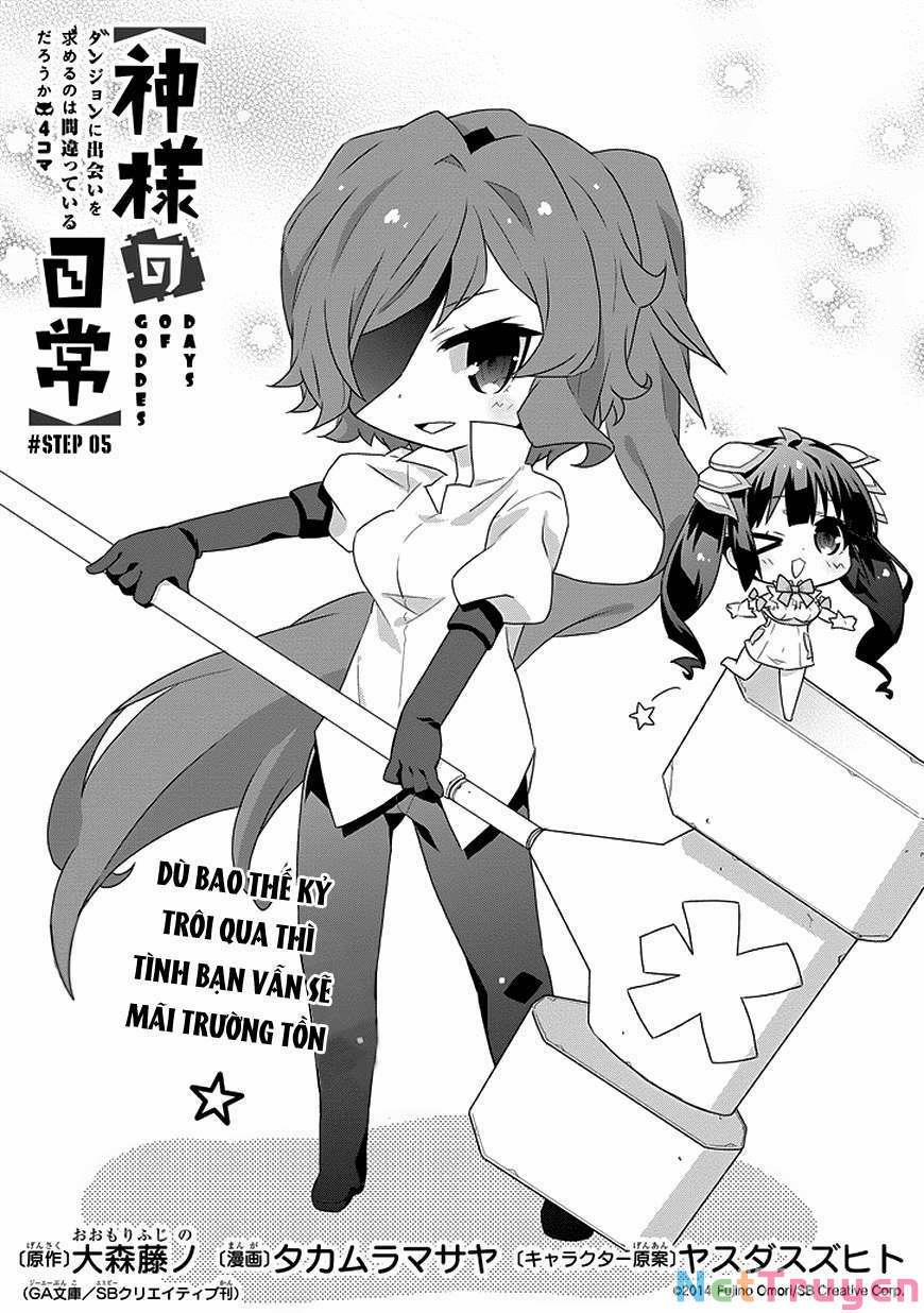 Dungeon Ni Deai O Motomeru No Wa Machigatte Iru Darou Ka 4Koma – Days Of Goddess 5 trang 3
