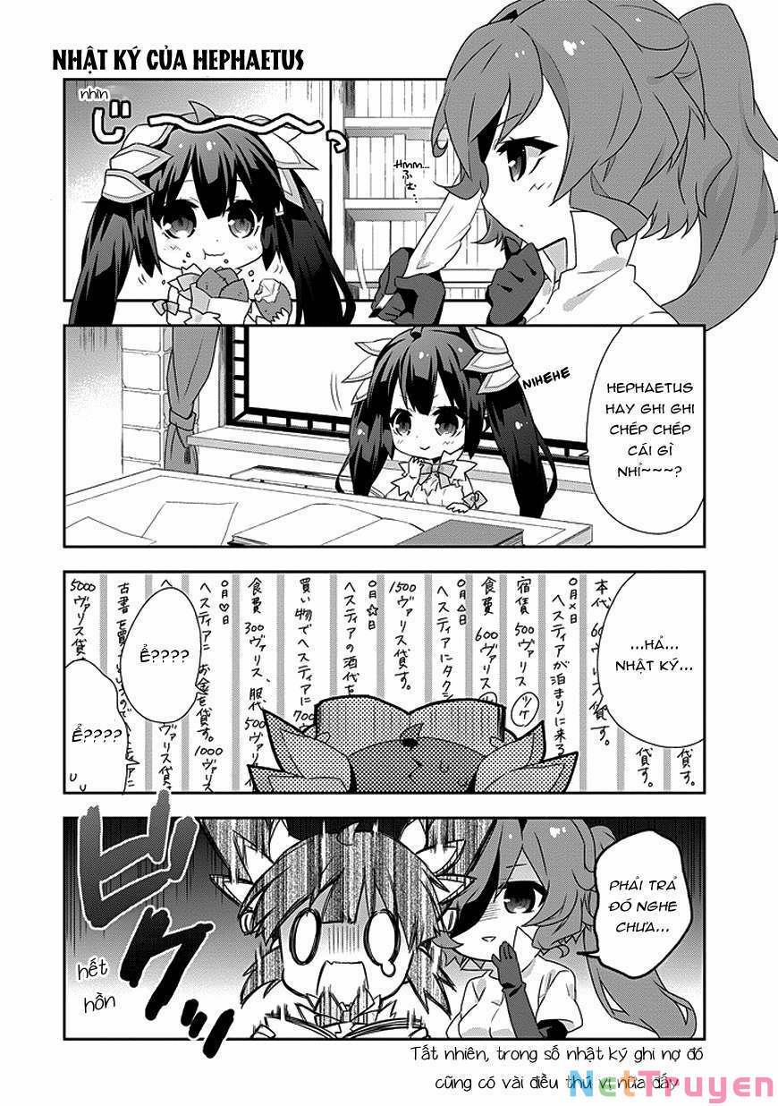 Dungeon Ni Deai O Motomeru No Wa Machigatte Iru Darou Ka 4Koma – Days Of Goddess 5 trang 4