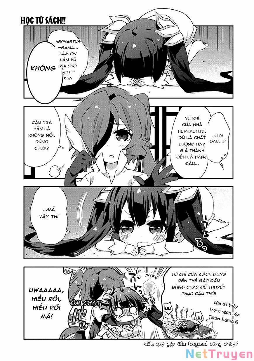 Dungeon Ni Deai O Motomeru No Wa Machigatte Iru Darou Ka 4Koma – Days Of Goddess 5 trang 5