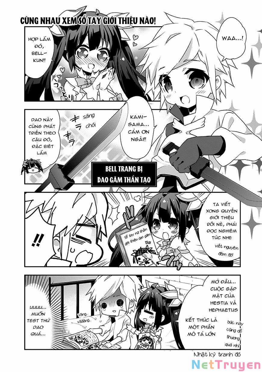 Dungeon Ni Deai O Motomeru No Wa Machigatte Iru Darou Ka 4Koma – Days Of Goddess 5 trang 7