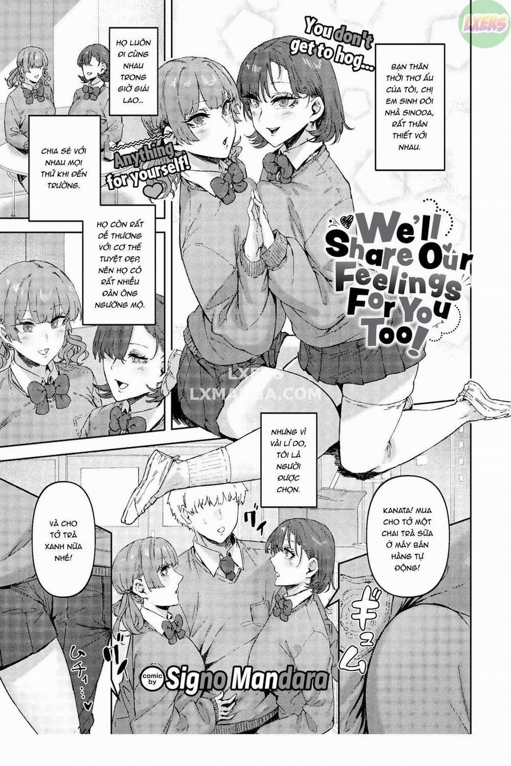 Được húp hai chị em sinh đôi Oneshot trang 1