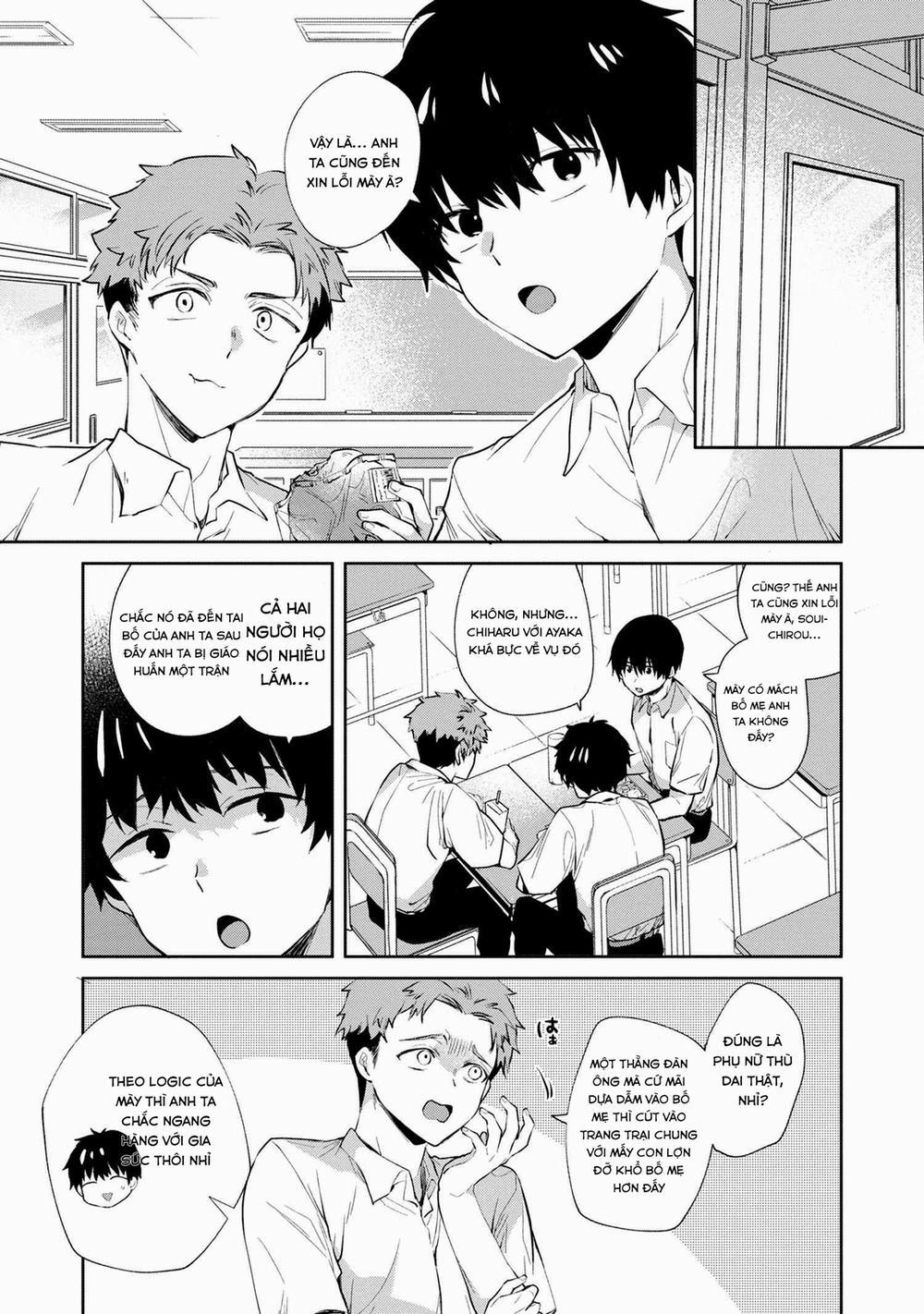 Được Mai Mối Với Cô Bạn Cùng Lớp 8.1 trang 3