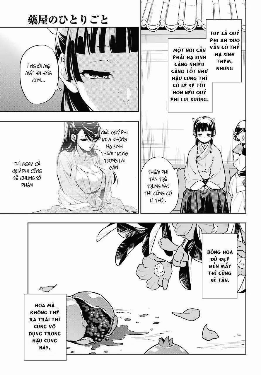 Dược Sư Tự Sự – Nhật Ký Giải Mã Bí Ẩn Chốn Hậu Cung Của Maomao 15 trang 17