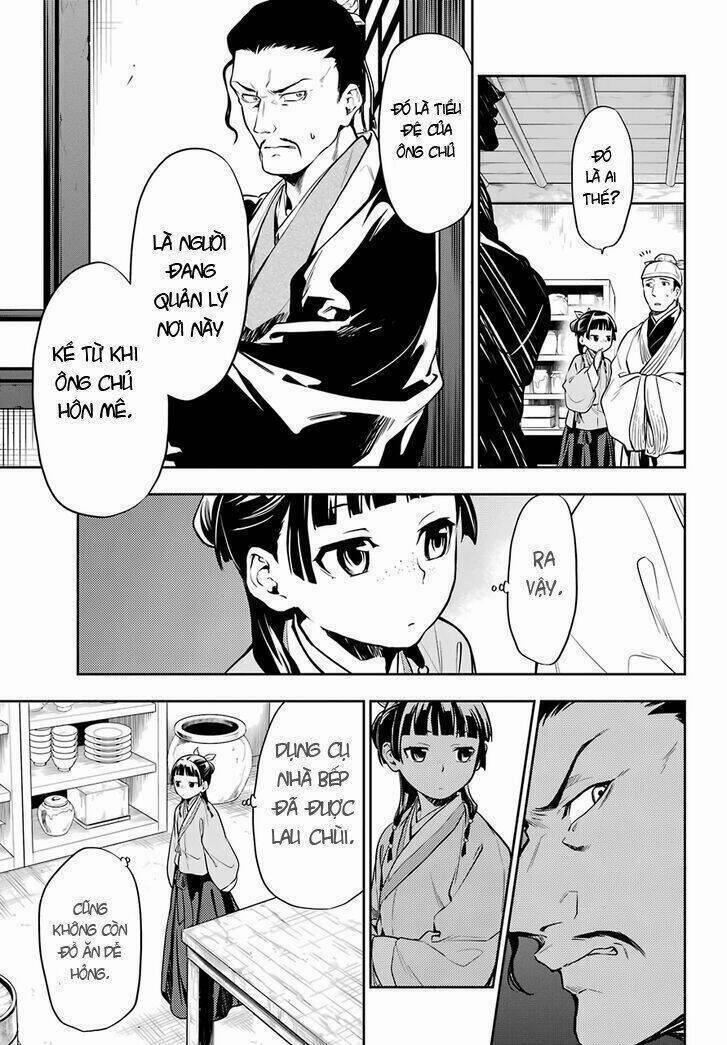 Dược Sư Tự Sự – Nhật Ký Giải Mã Bí Ẩn Chốn Hậu Cung Của Maomao 25 trang 14