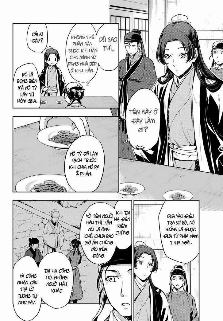 Dược Sư Tự Sự – Nhật Ký Giải Mã Bí Ẩn Chốn Hậu Cung Của Maomao 25 trang 19