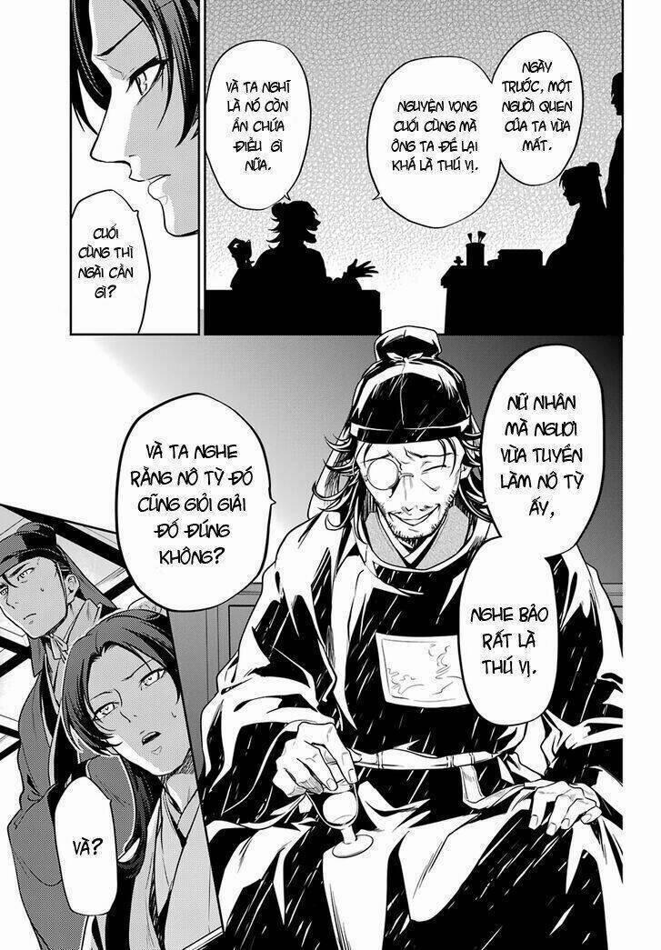 Dược Sư Tự Sự – Nhật Ký Giải Mã Bí Ẩn Chốn Hậu Cung Của Maomao 25 trang 38