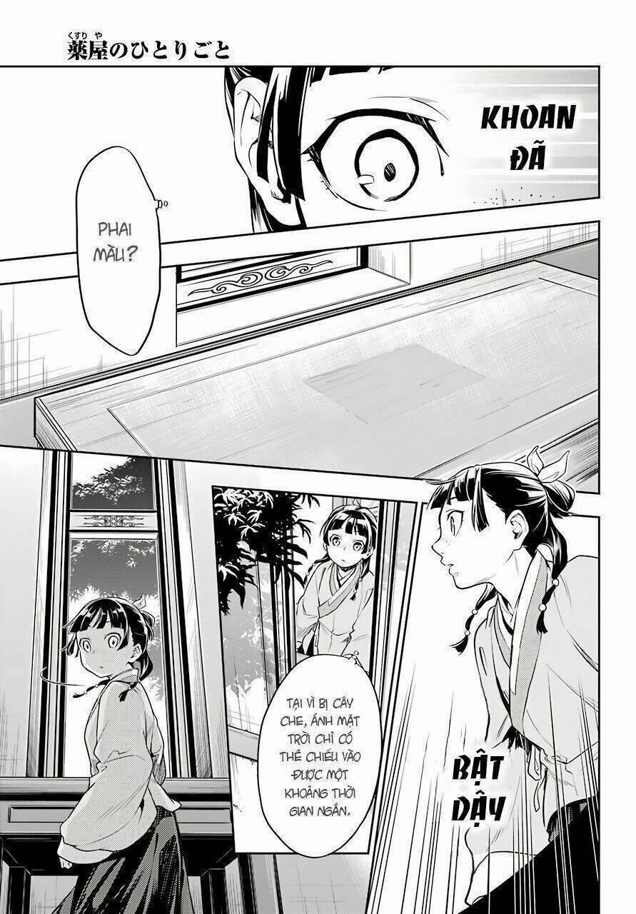 Dược Sư Tự Sự – Nhật Ký Giải Mã Bí Ẩn Chốn Hậu Cung Của Maomao 26 trang 18