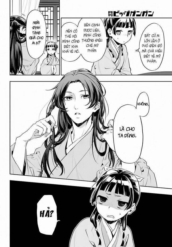 Dược Sư Tự Sự – Nhật Ký Giải Mã Bí Ẩn Chốn Hậu Cung Của Maomao 27 trang 1