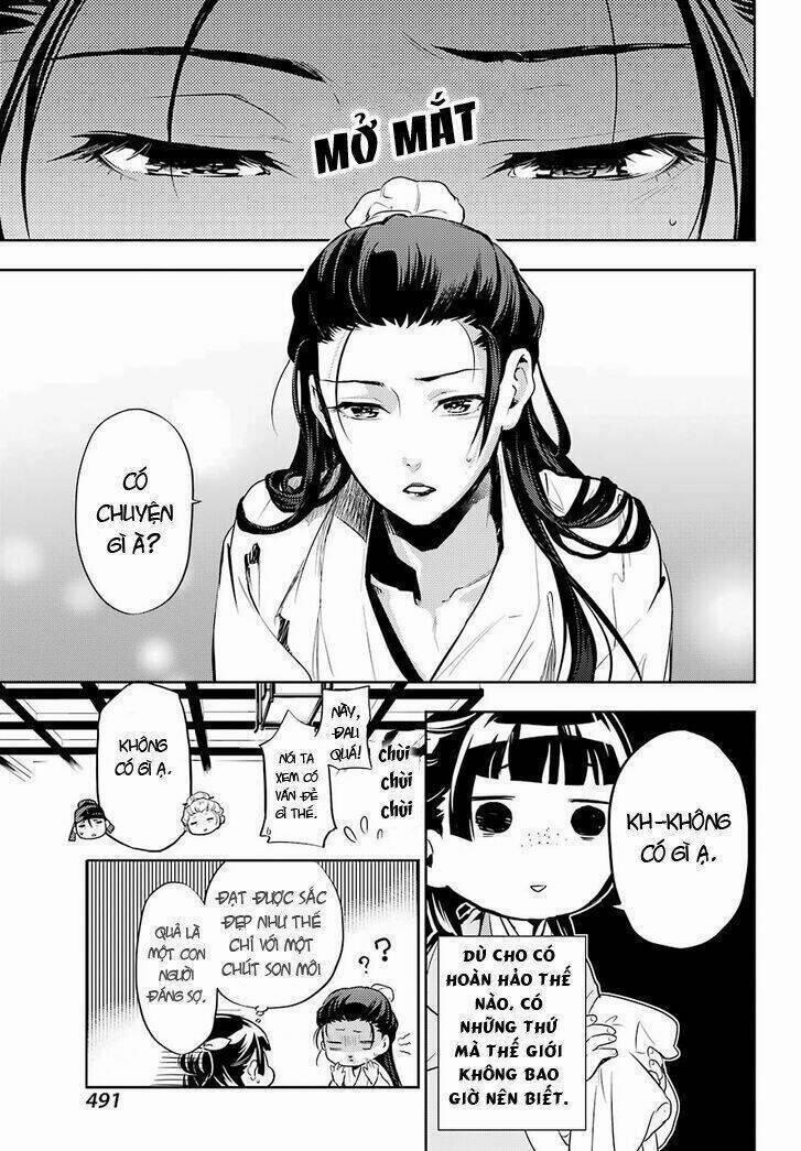 Dược Sư Tự Sự – Nhật Ký Giải Mã Bí Ẩn Chốn Hậu Cung Của Maomao 27 trang 18