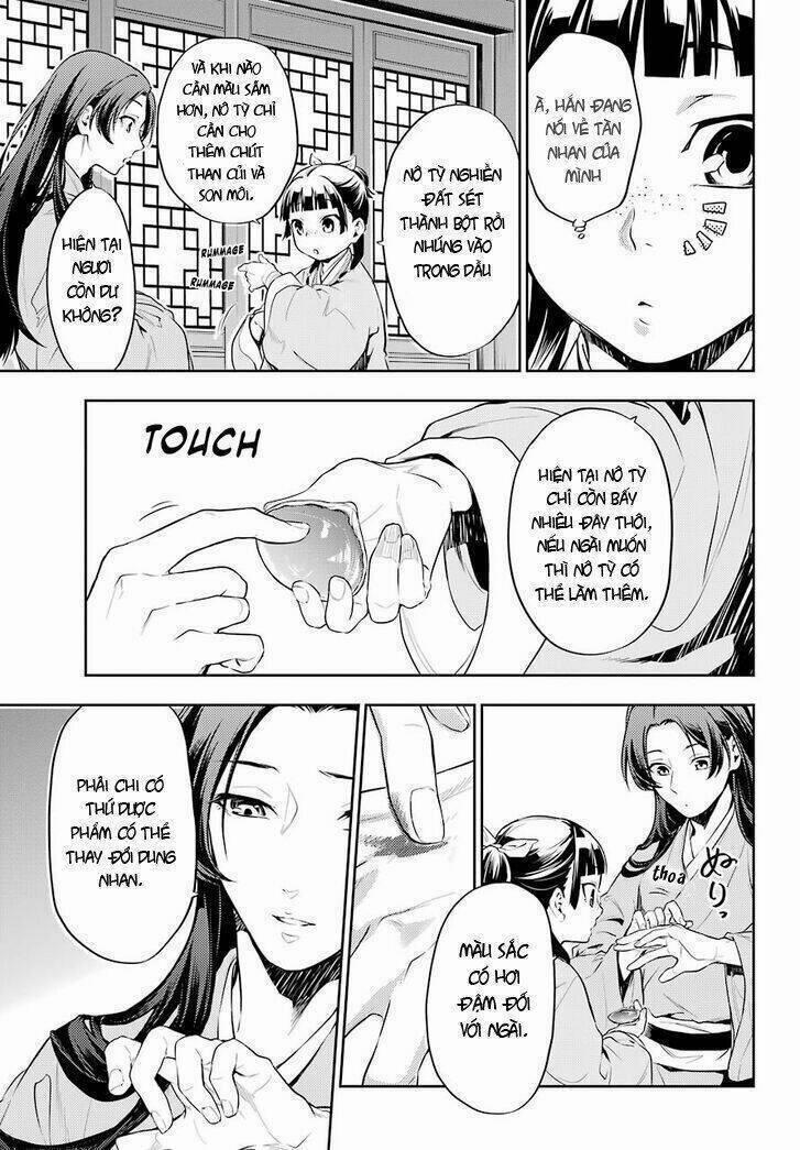 Dược Sư Tự Sự – Nhật Ký Giải Mã Bí Ẩn Chốn Hậu Cung Của Maomao 27 trang 4