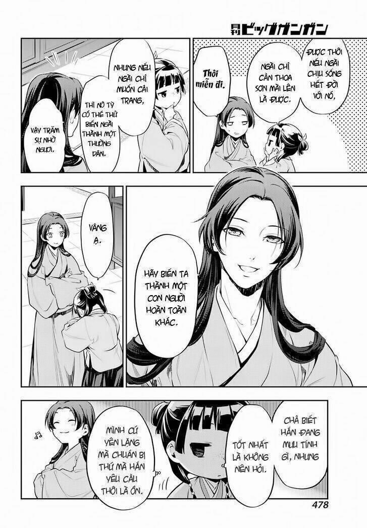 Dược Sư Tự Sự – Nhật Ký Giải Mã Bí Ẩn Chốn Hậu Cung Của Maomao 27 trang 5