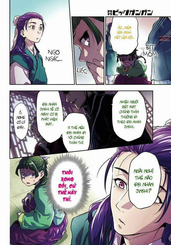 Dược Sư Tự Sự – Nhật Ký Giải Mã Bí Ẩn Chốn Hậu Cung Của Maomao 28 trang 4