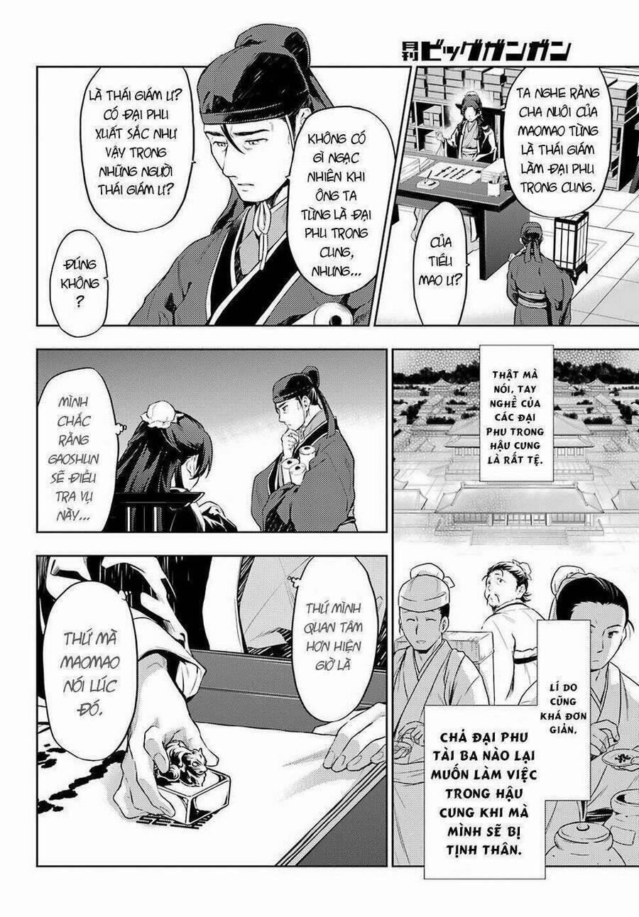 Dược Sư Tự Sự – Nhật Ký Giải Mã Bí Ẩn Chốn Hậu Cung Của Maomao 31 trang 5