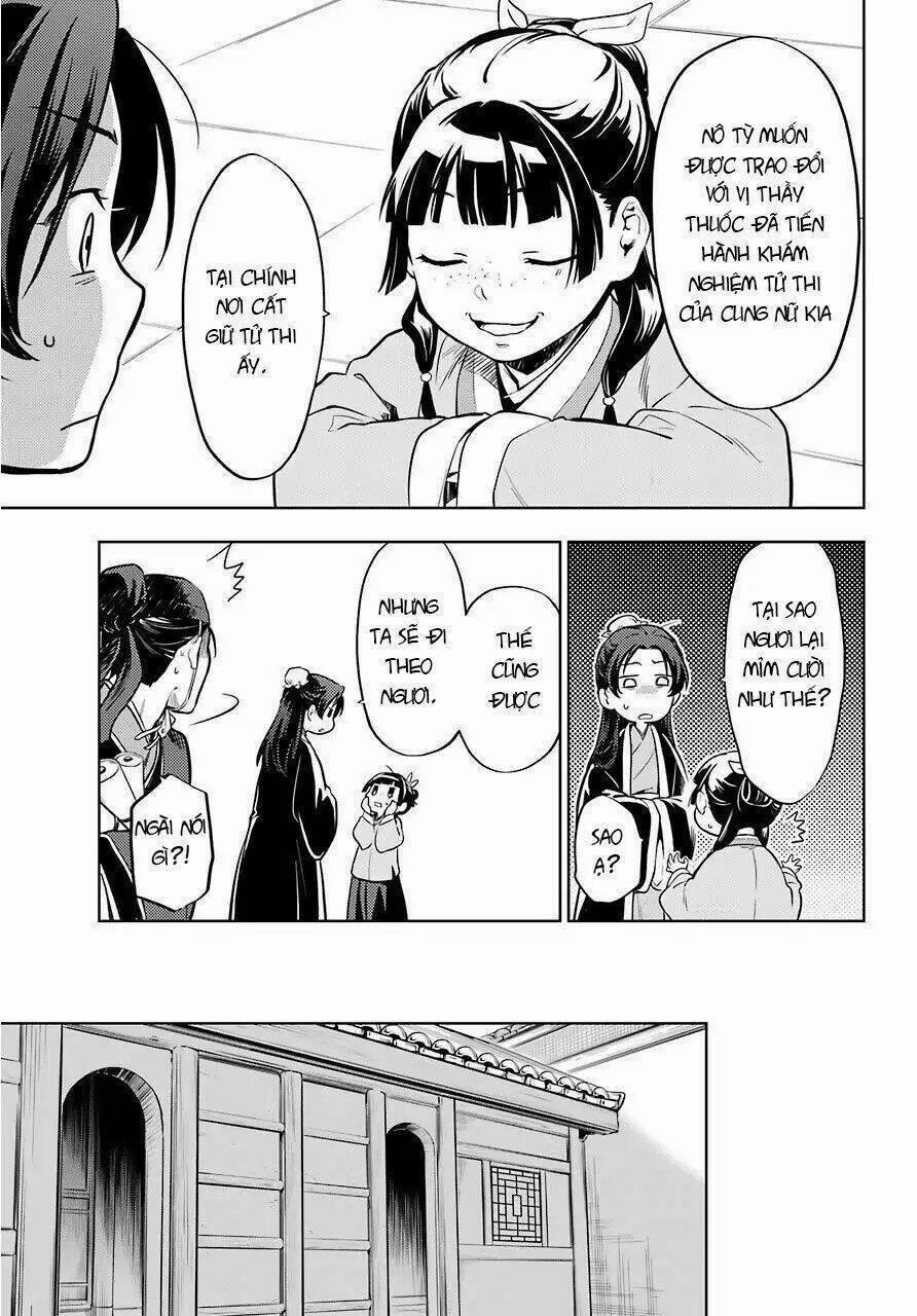 Dược Sư Tự Sự – Nhật Ký Giải Mã Bí Ẩn Chốn Hậu Cung Của Maomao 35.1 trang 17