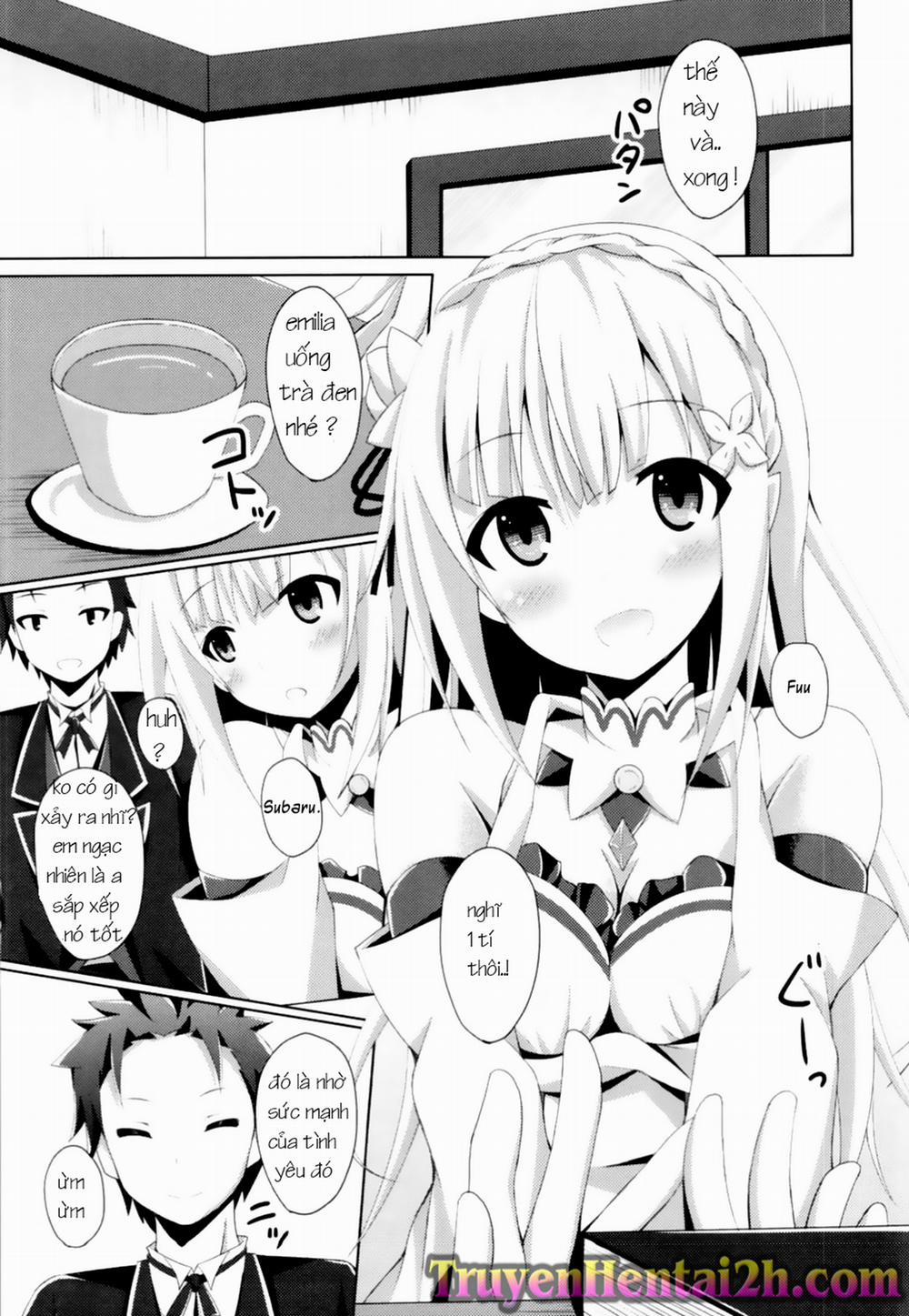 E・M・T To Kyou Mo Ore Wa Sakebu (Re Zero Kara Hajimeru Isekai Seikatsu) Oneshot trang 4