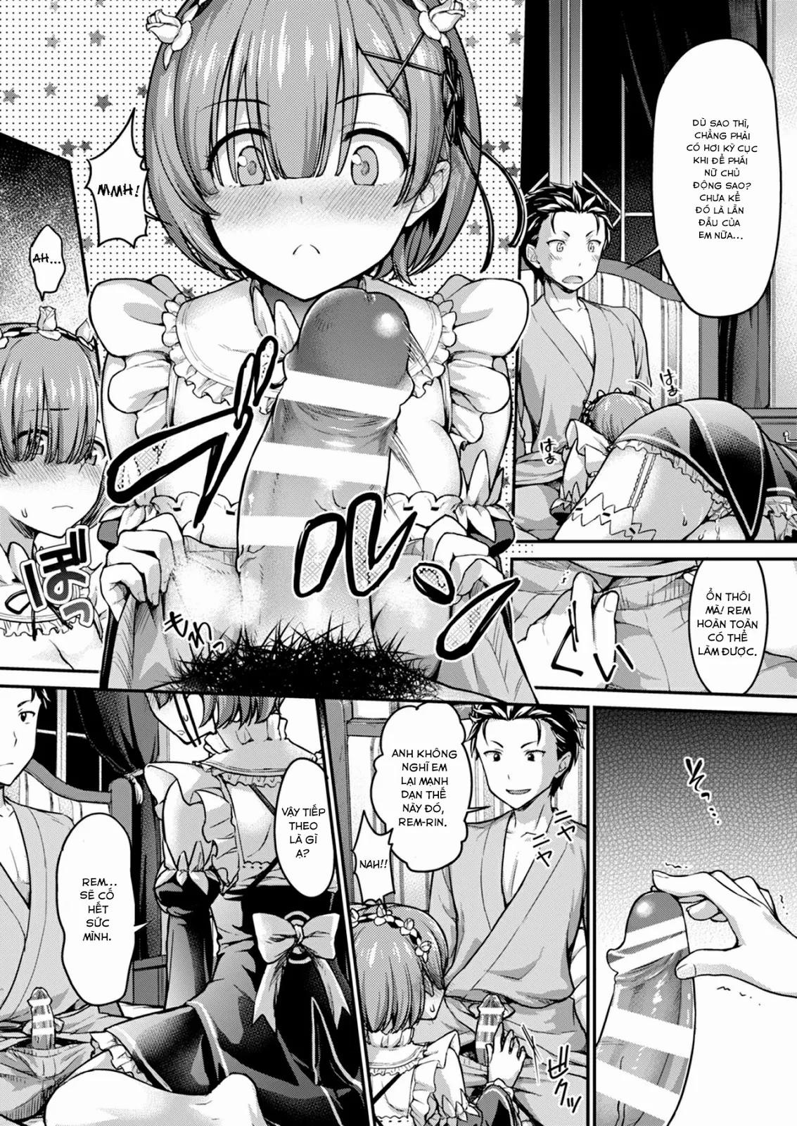 Ecchi Kara Hajimeru Fujun Isei Kouyuu (Re:zero) OneShot trang 7
