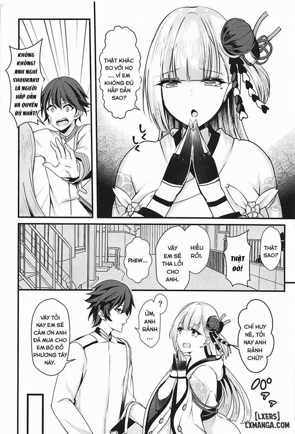 Ecchi na Shoukaku wa Dame desu ka Oneshot trang 3