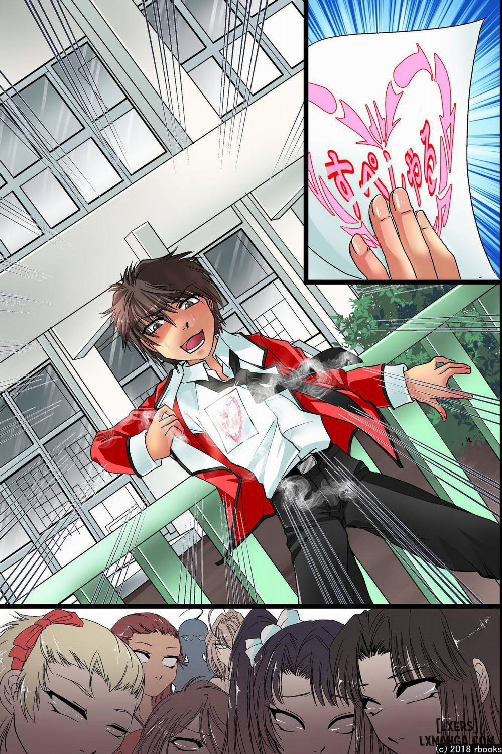 Ecchi Zettai Meirei Seal Gakuen Oneshot trang 37