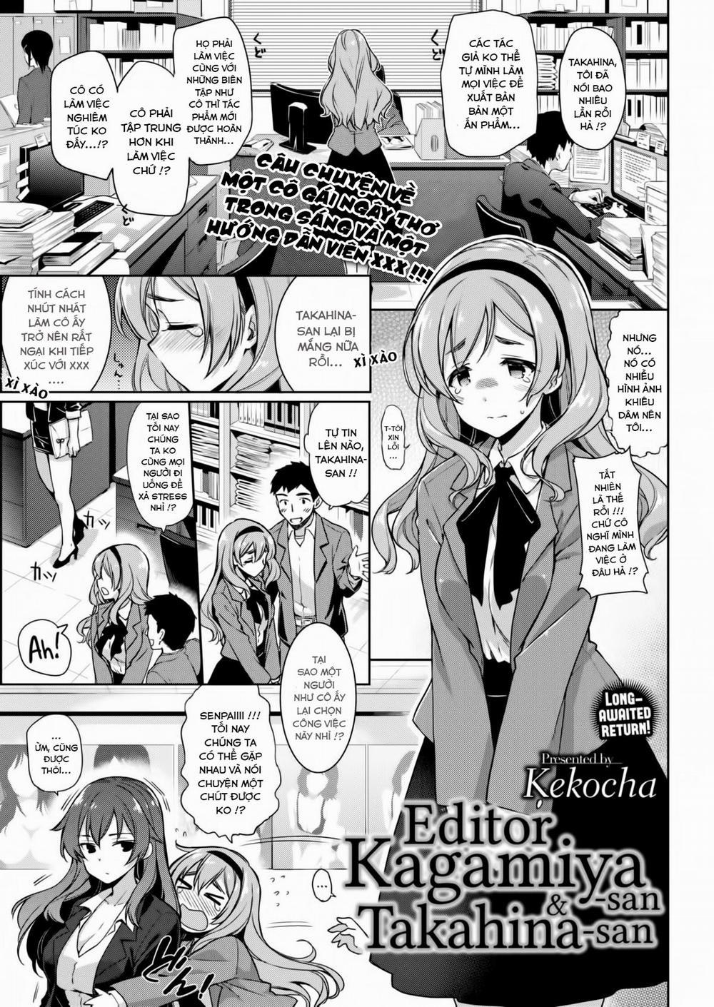 Editor Kagamiya-san & Takahina-san OneShot trang 1