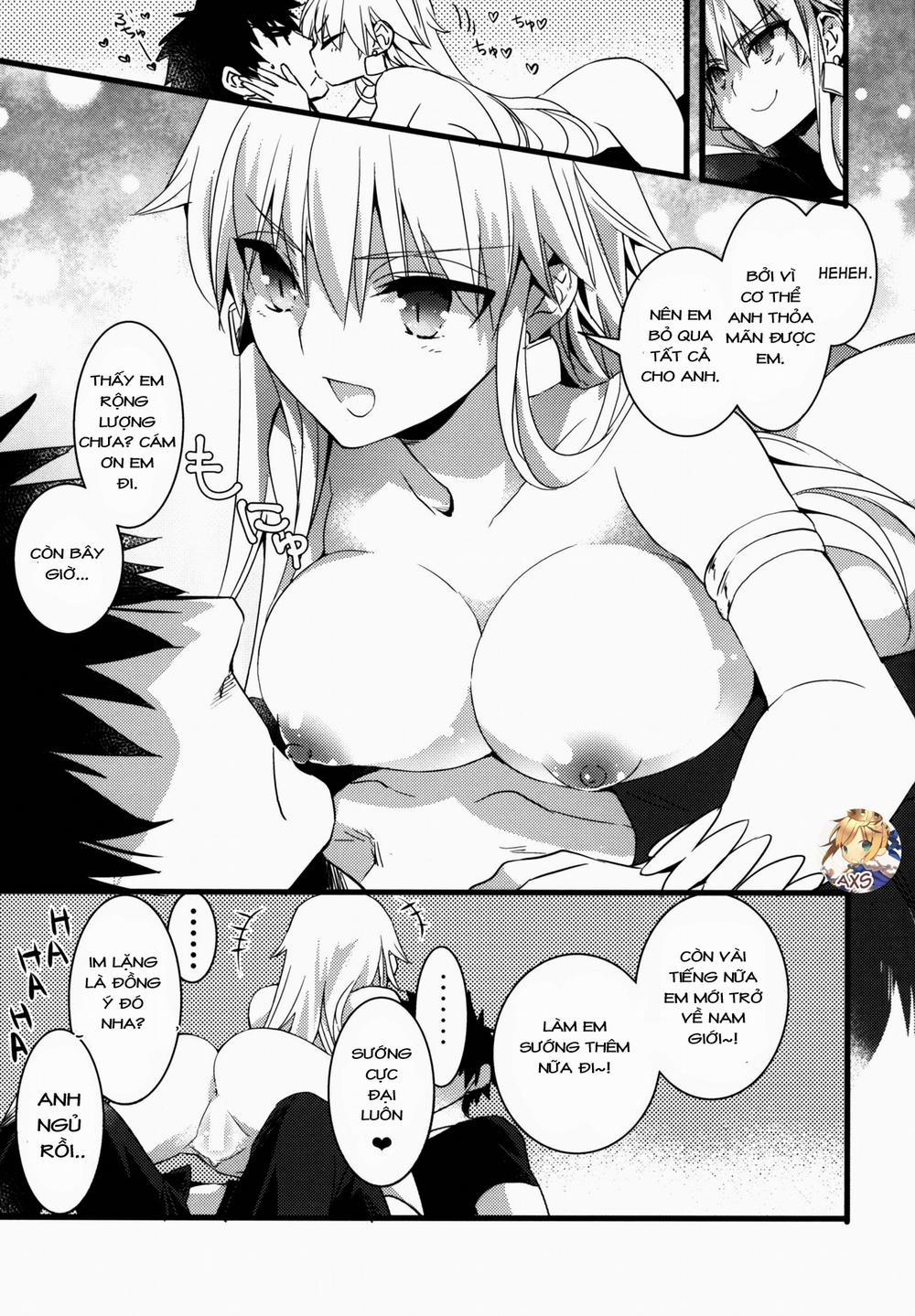 Eiyuuou ♀ to Nakayoshi ♂ Dekiru kana (Fate/Zero) Oneshot trang 15