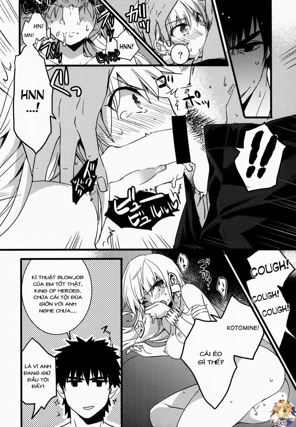 Eiyuuou ♀ to Nakayoshi ♂ Dekiru kana (Fate/Zero) Oneshot trang 8