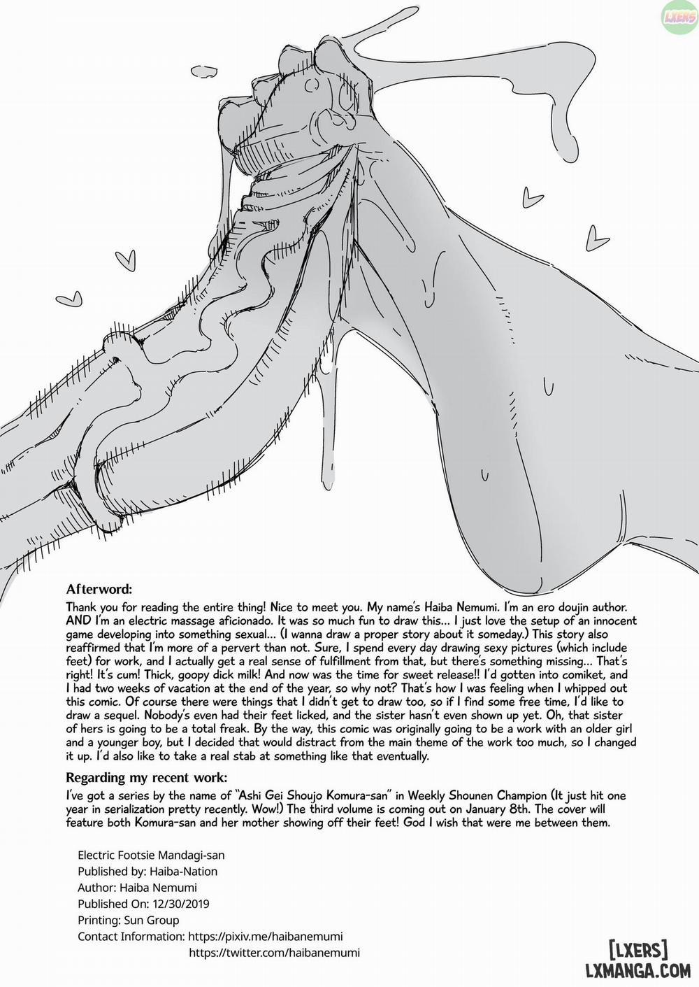 Electric Footsie Mandagi-san Oneshot trang 37