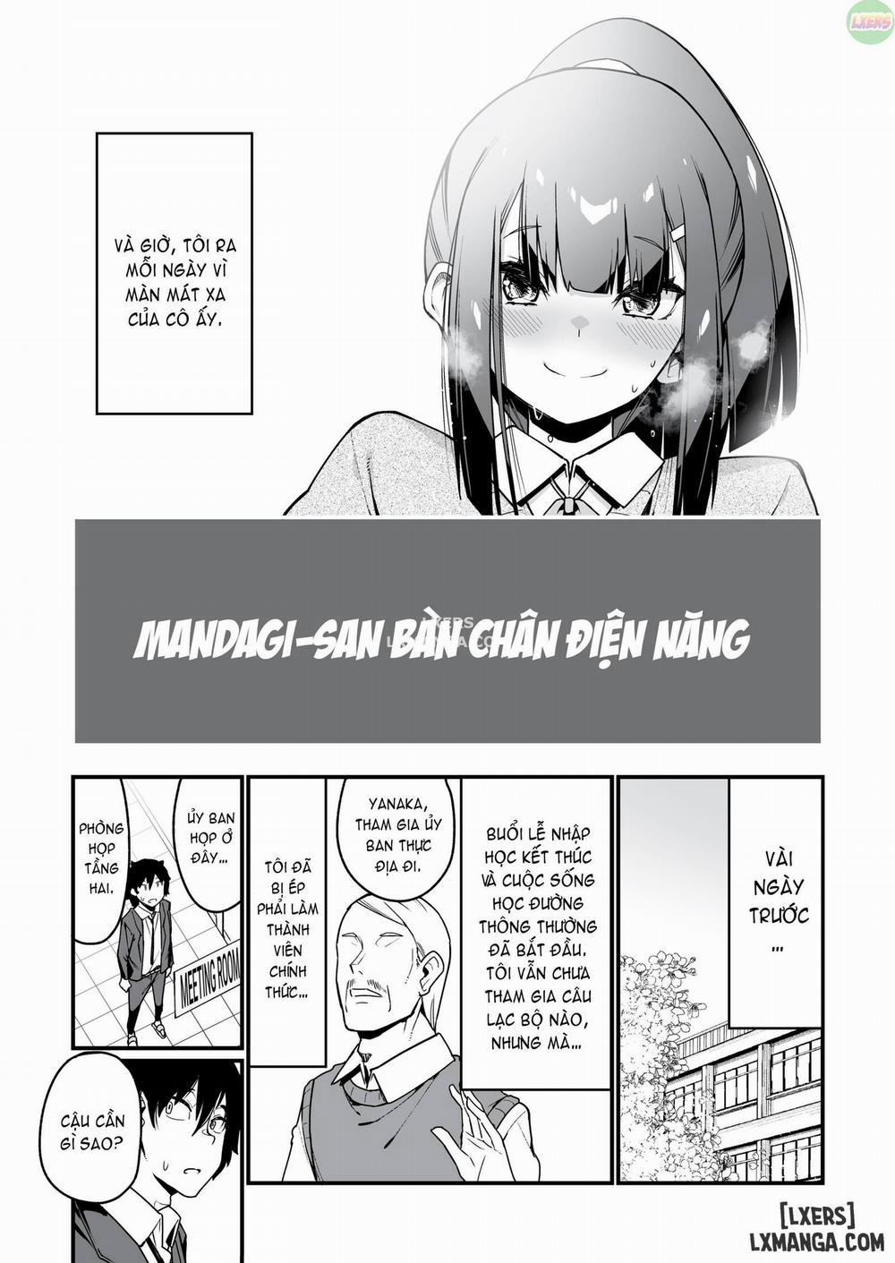 Electric Footsie Mandagi-san Oneshot trang 9