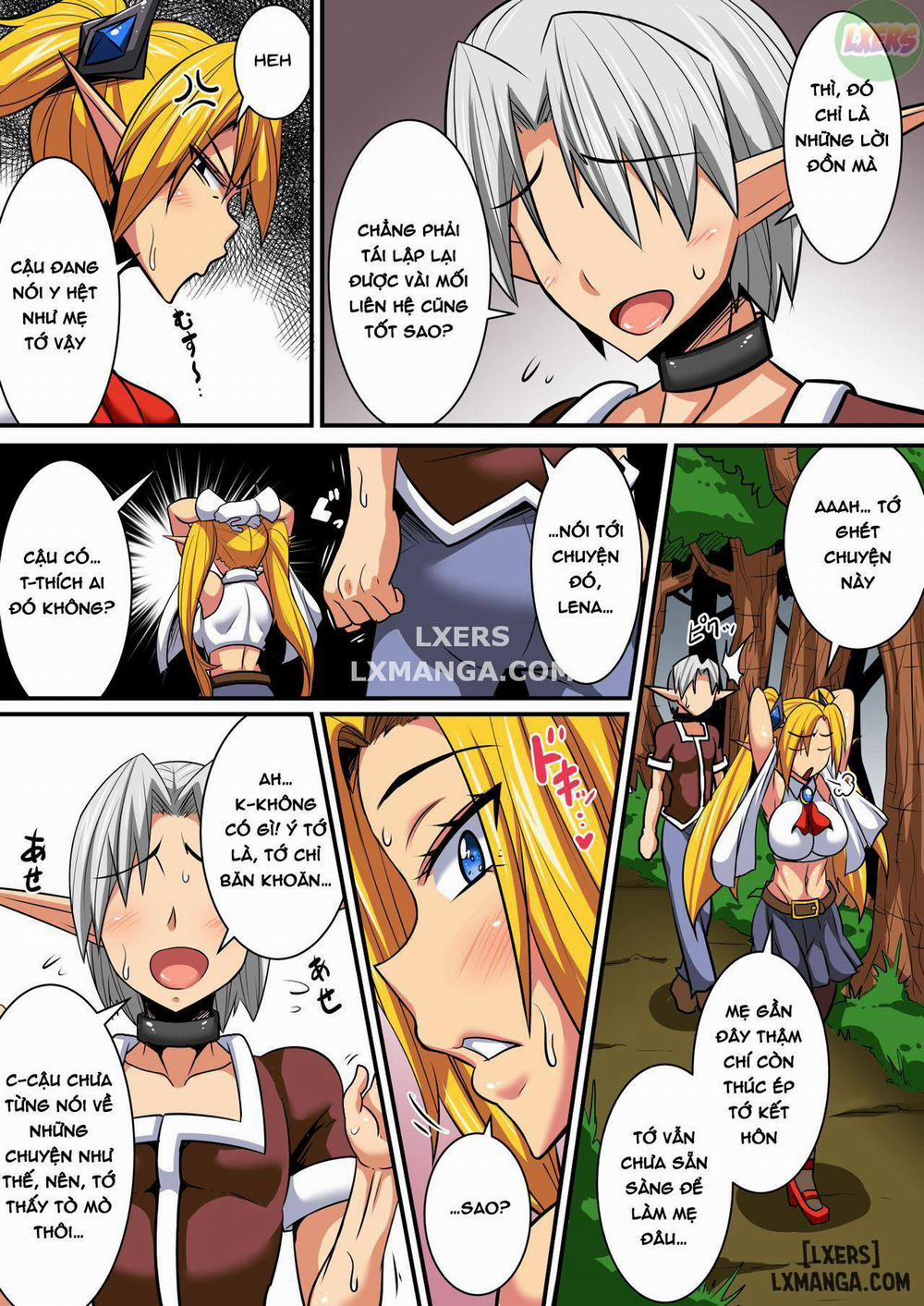Elf Oyako to Pakopako Ibunka Kouryuu! ~Lena Hen Oneshot trang 5