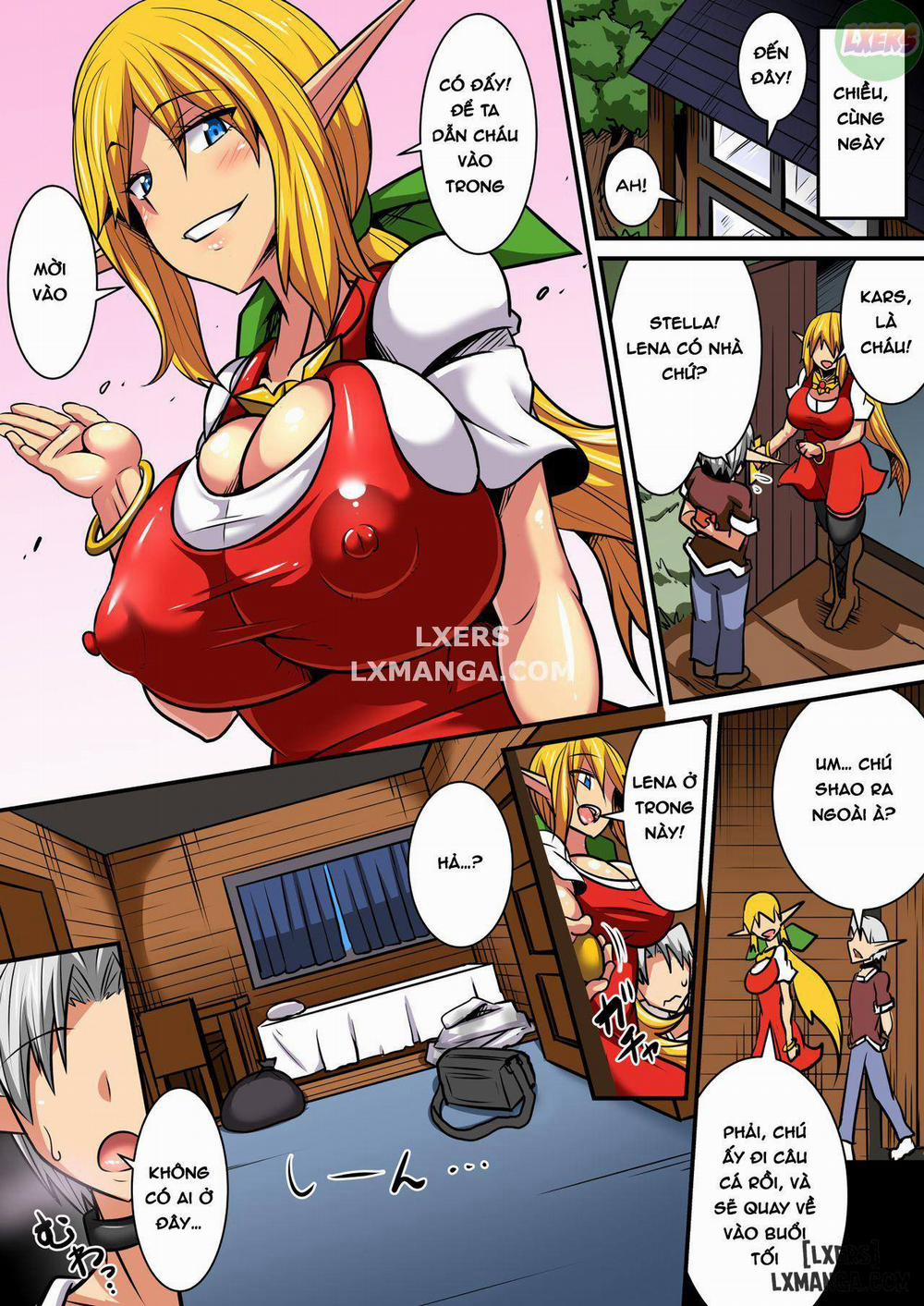 Elf Oyako to Pakopako Ibunka Kouryuu! ~Lena Hen Oneshot trang 50