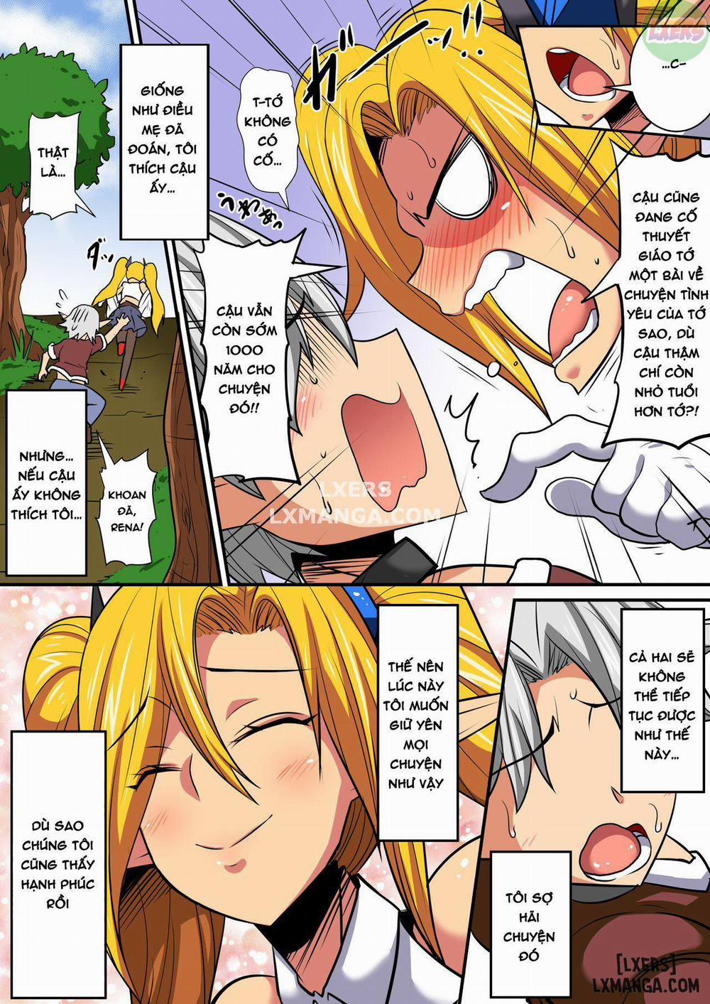 Elf Oyako to Pakopako Ibunka Kouryuu! ~Lena Hen Oneshot trang 6