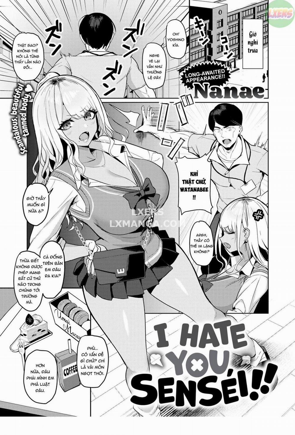 Em ghét thầy! Oneshot trang 1