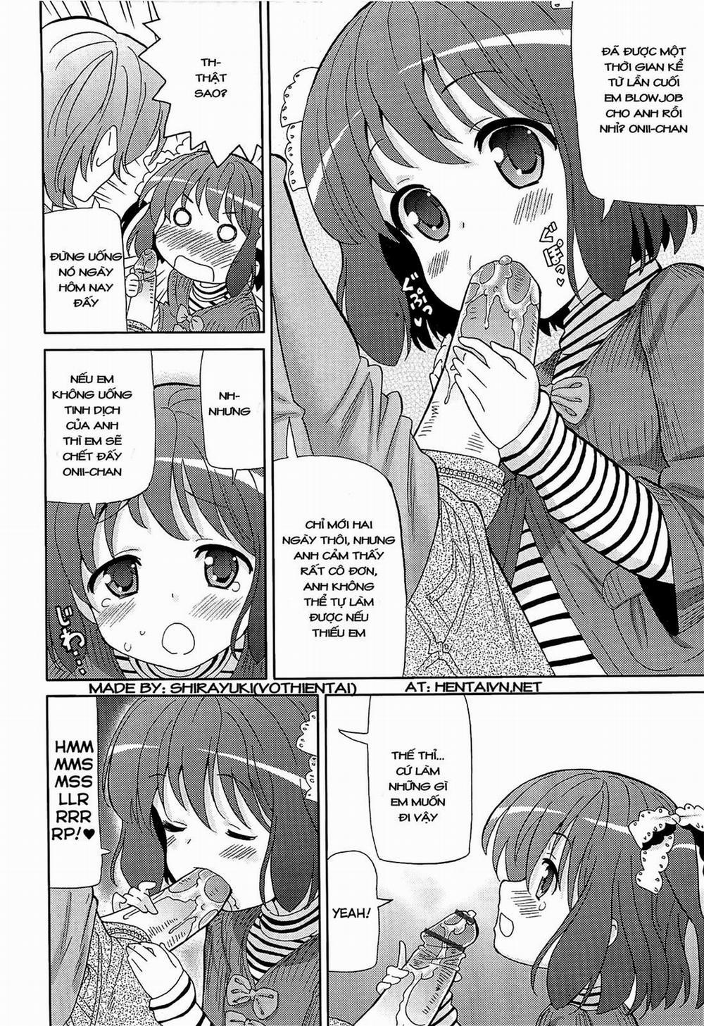 Em không thể sống thiếu anh được! Onii-chan Oneshot trang 4