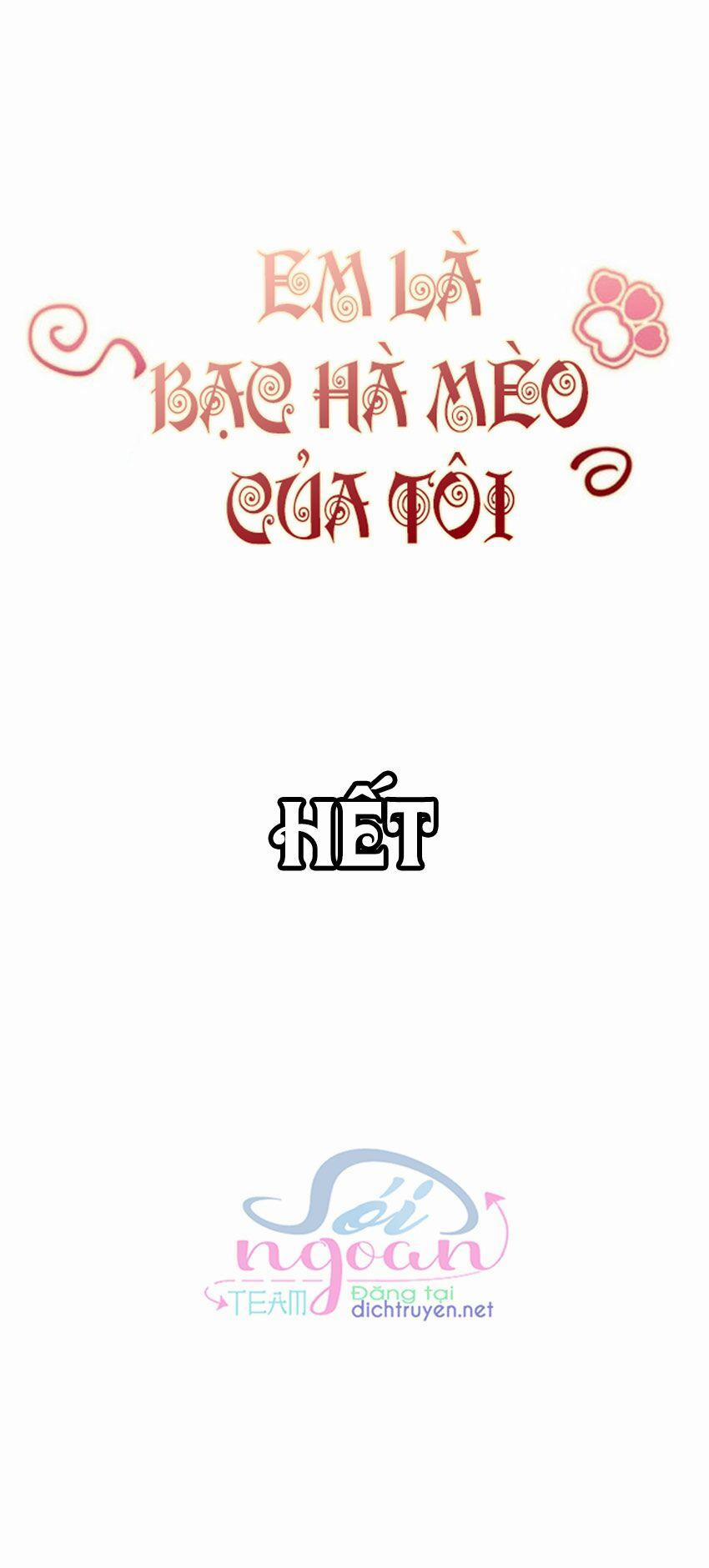 Em Là Bạc Hà Mèo Của Tôi 0 (END) trang 28