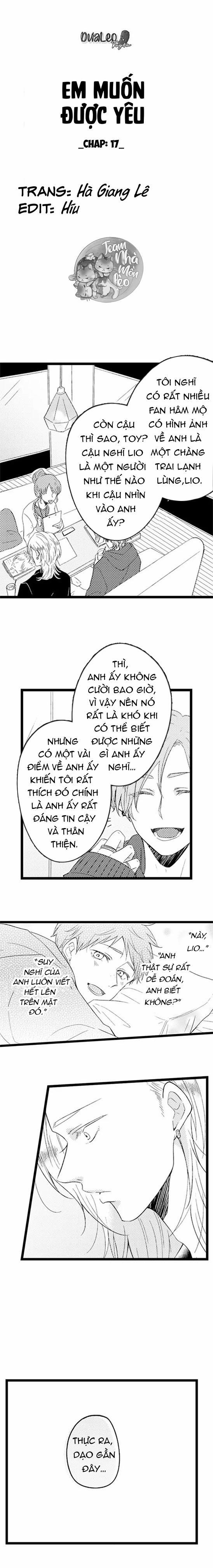 Em Muốn Được Yêu 17 trang 1