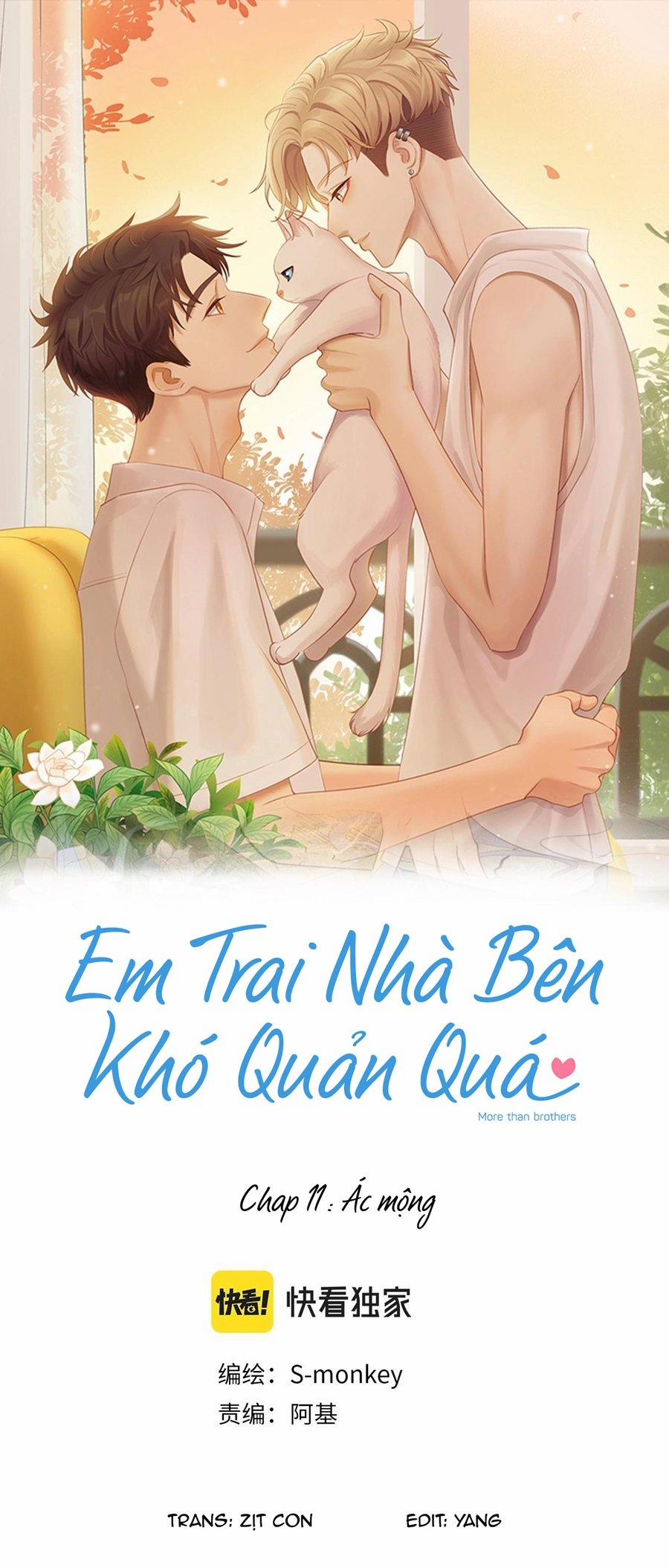 Em Trai Nhà Bên Khó Quản Quá 11 trang 0