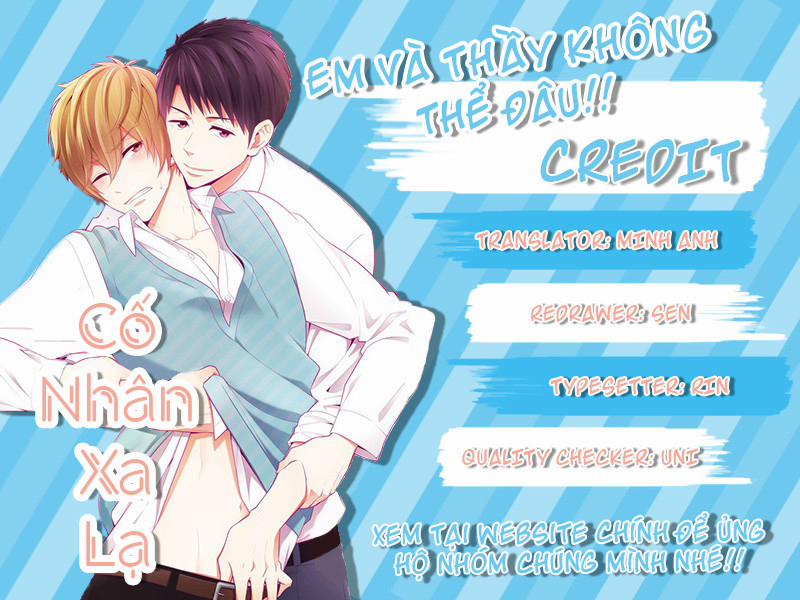 Em Và Thầy Không Thể Đâu! 7 trang 0