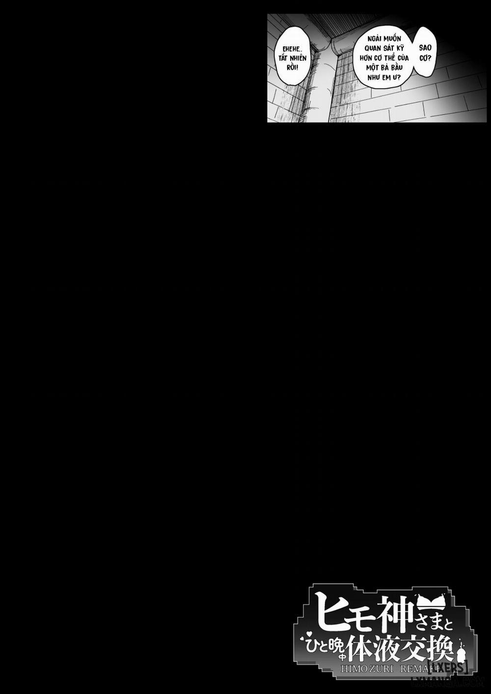 [Entelekheia (Chirumakuro)] Himogami-sama to Hitobanchuu taiekikoukan | Spending The Whole Night Exchanging Bodily Fluids With The String Goddess (Dungeon ni Deai o Motomeru no wa Machigatteiru Darou ka) Oneshot trang 77