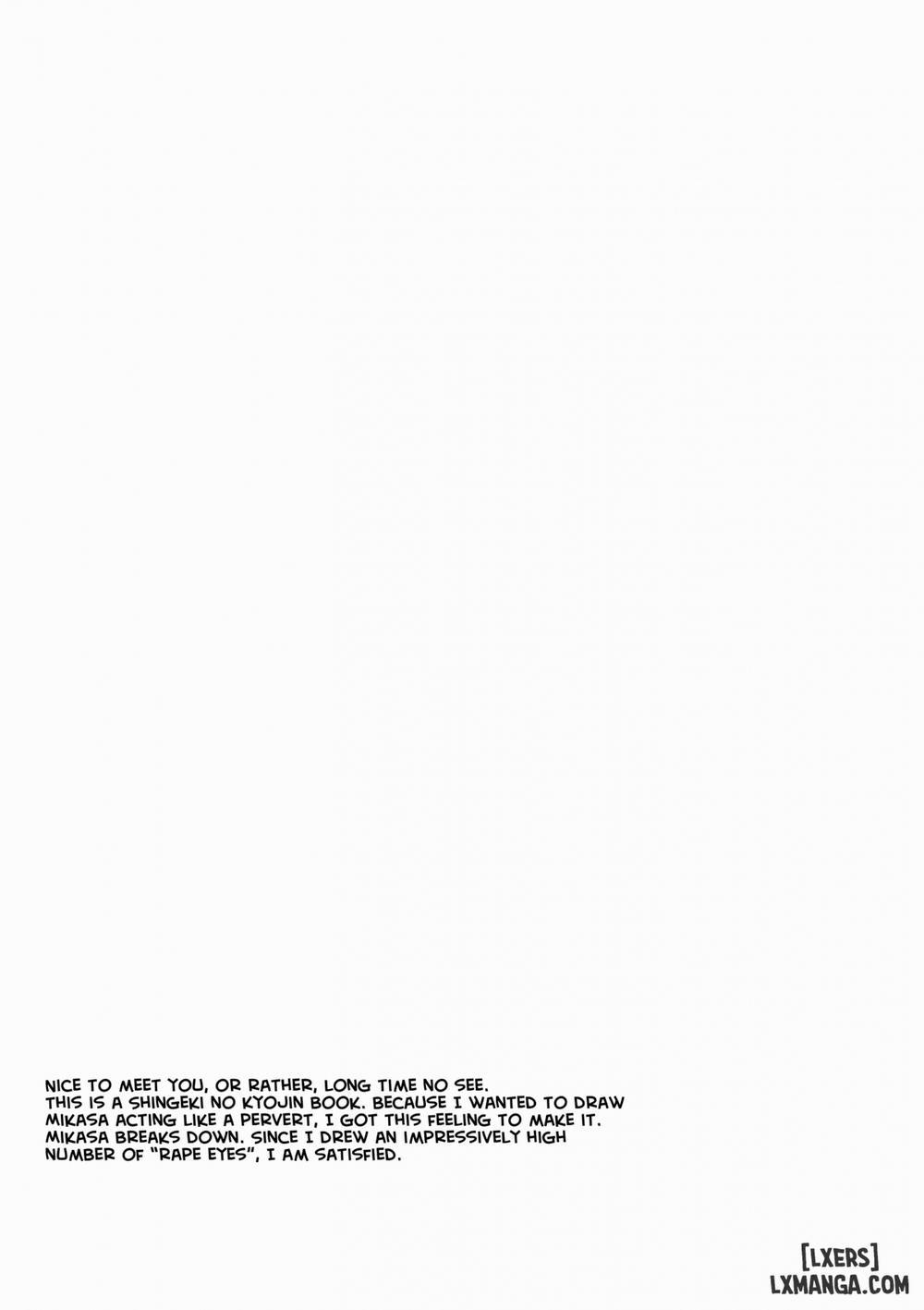 Eren ga Mikasa ni Osowareru Hon Oneshot trang 3