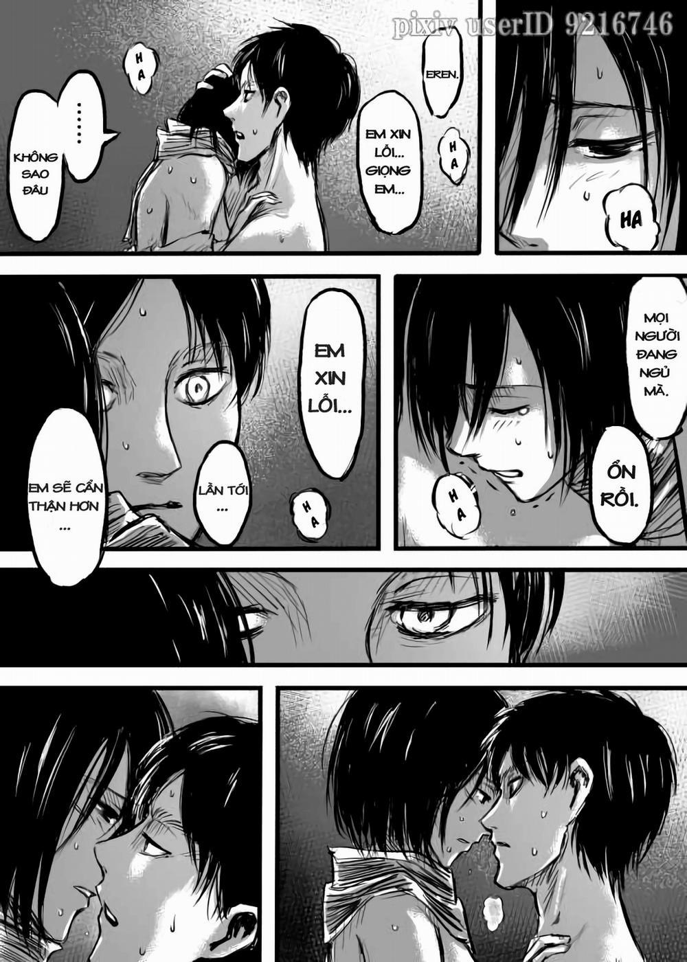 ErenXMikasa 211 (Shingeki no Kyojin) Oneshot trang 13