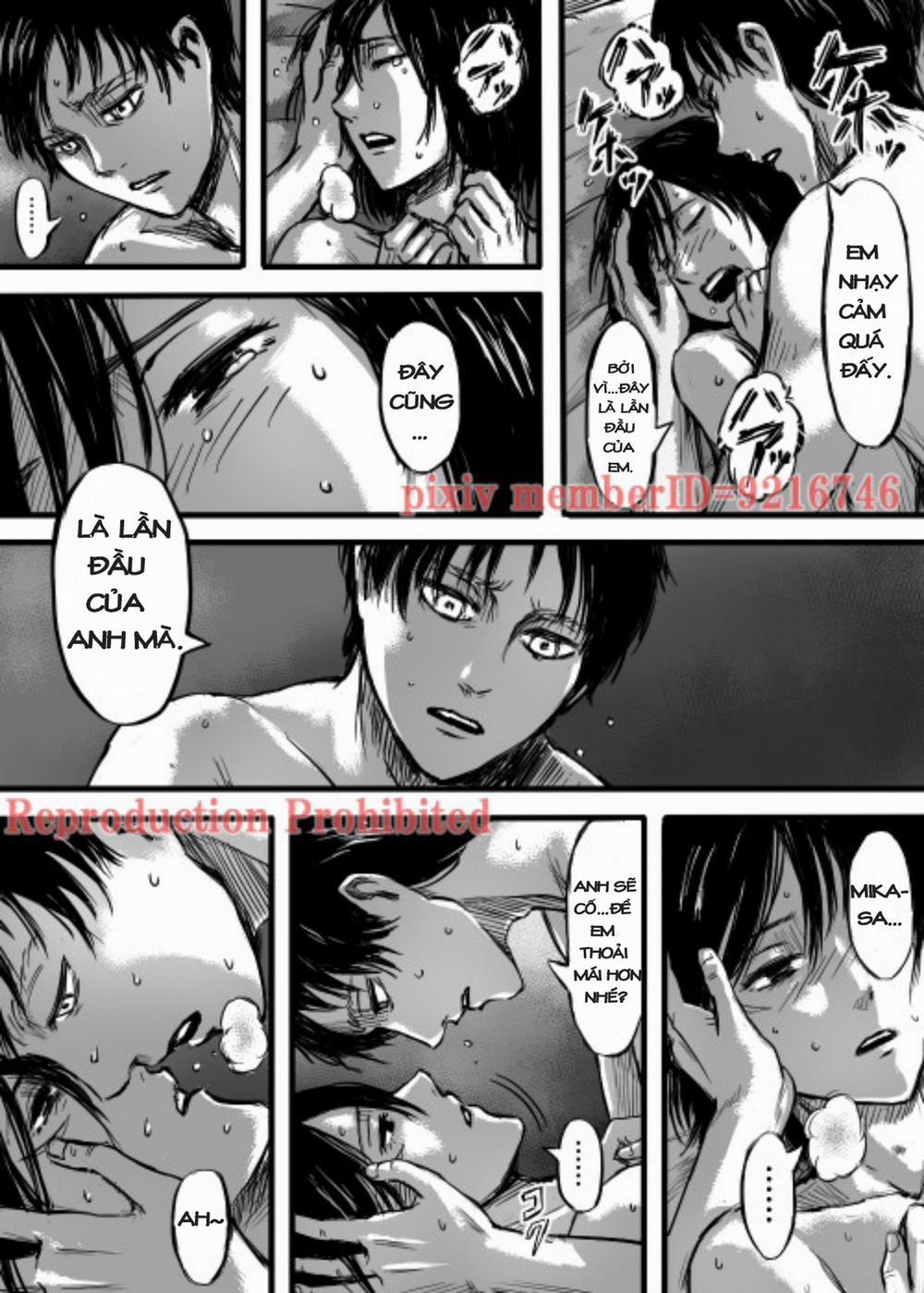 ErenXMikasa 211 (Shingeki no Kyojin) Oneshot trang 17