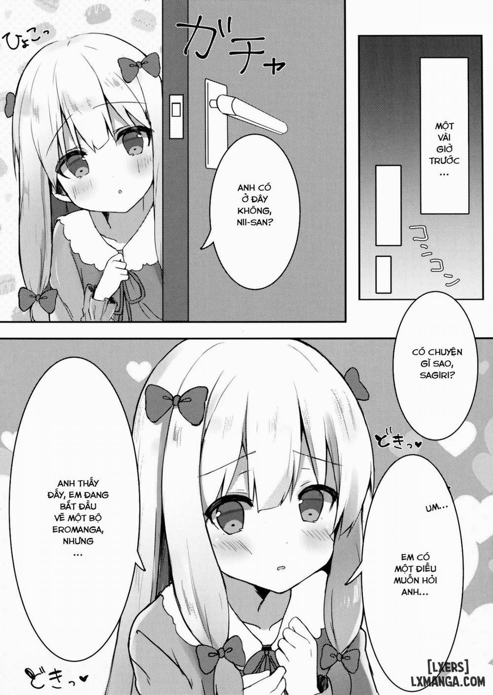 Eromanga Sensei no Shiryou ni Natte Ippai Pakopako Suru Hon Oneshot trang 4