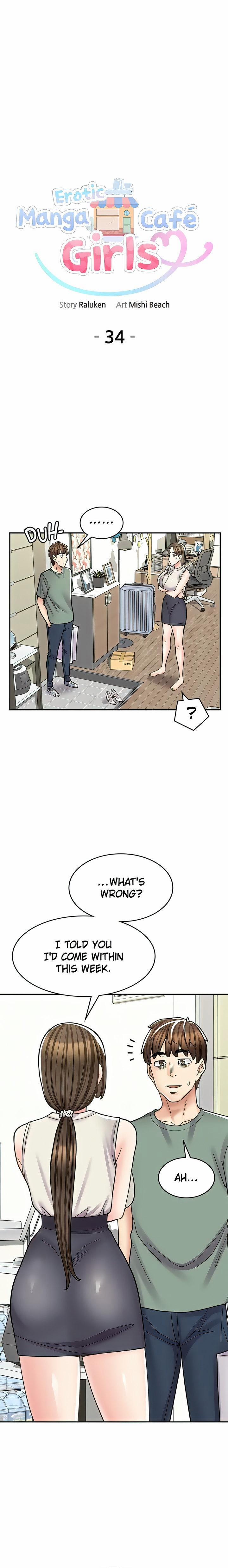 Erotic Manga Café Girls 34 trang 1