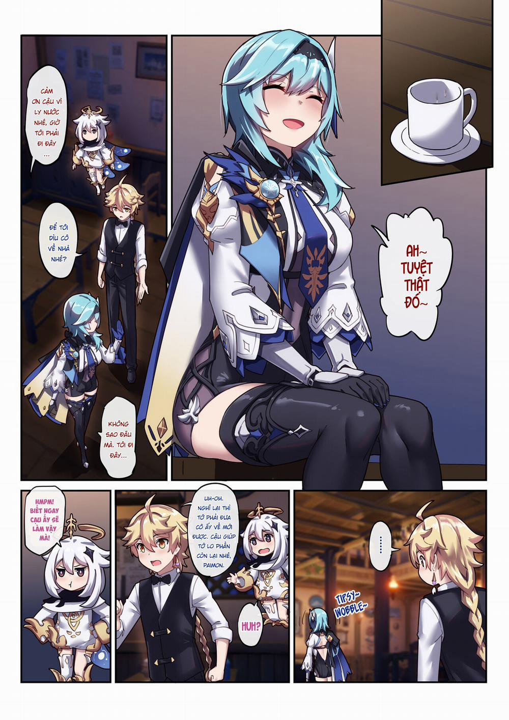 Eula say rượu Oneshot nuột trang 3