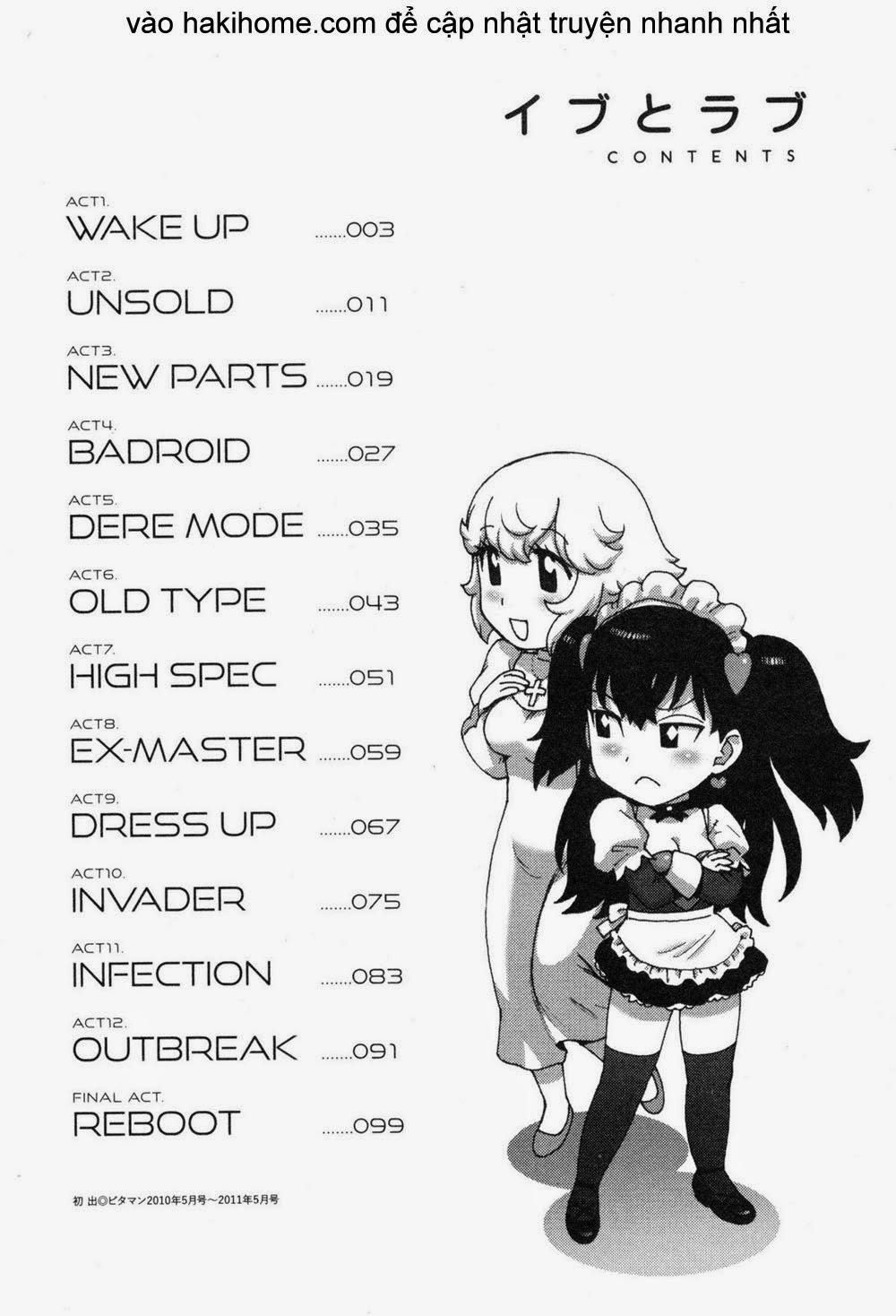 Eve to Love 1 trang 3