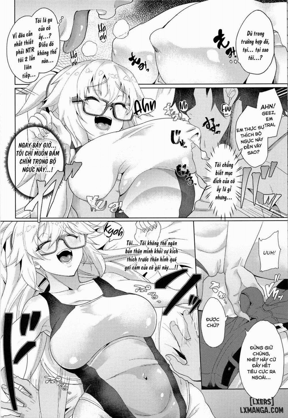 Even Knowing That It's a Trap, I (An NTR Victim) Can't Resist My Friend's Touch-Heavy Jeanne! Oneshot trang 7