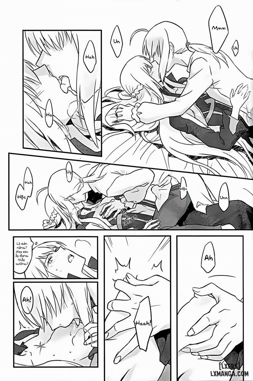 Fate Fanbook #1 Artoria x Morgan Oneshot trang 10
