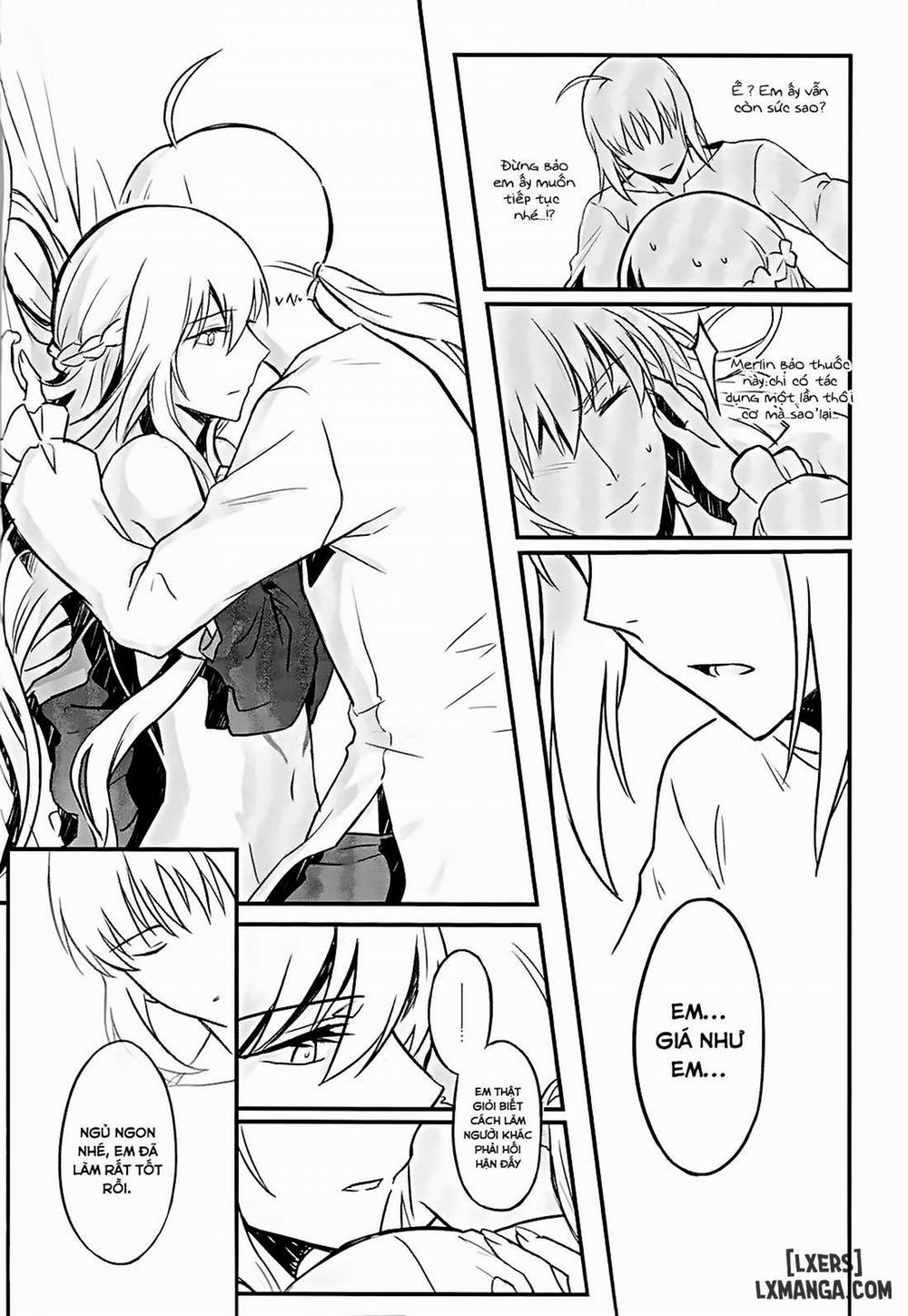Fate Fanbook #1 Artoria x Morgan Oneshot trang 17